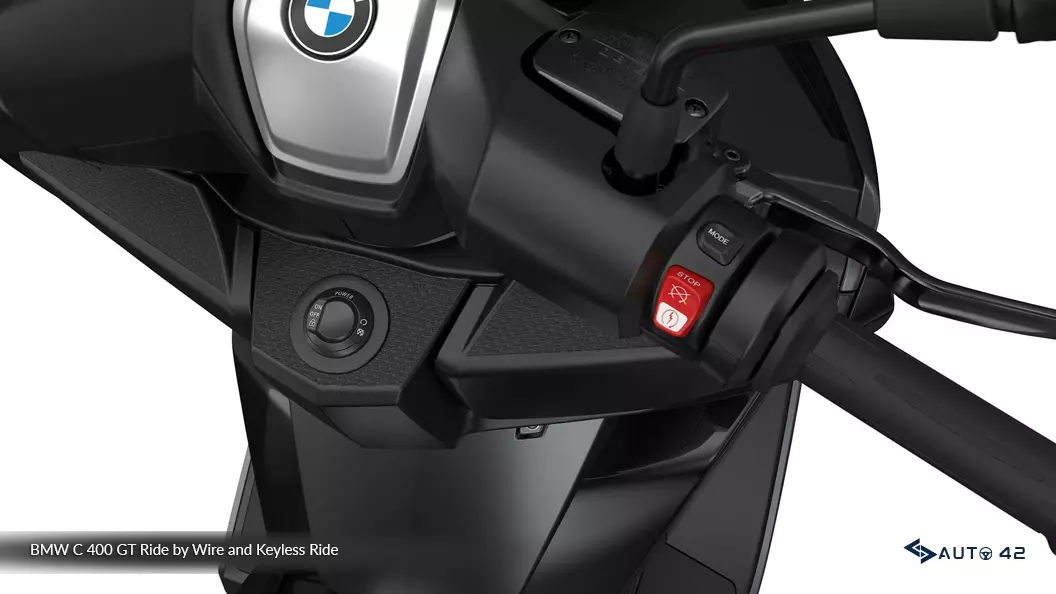 BMW C 400 GT Ride by Wire and Keyless Ride