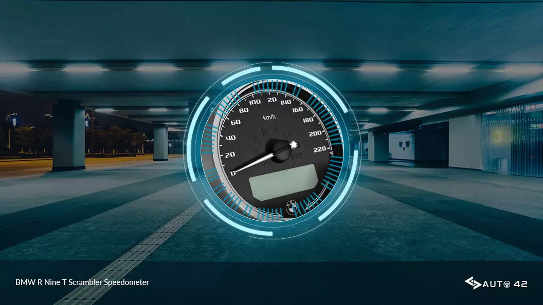 BMW R Nine T Scrambler Speedometer