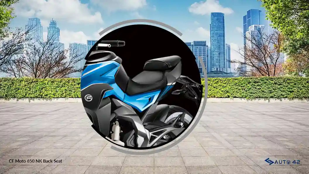 CF Moto 650 NK Back Seat