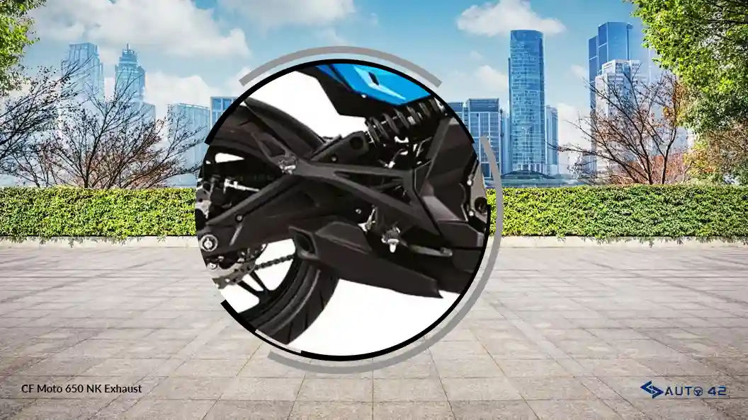 CF Moto 650 NK Exhaust