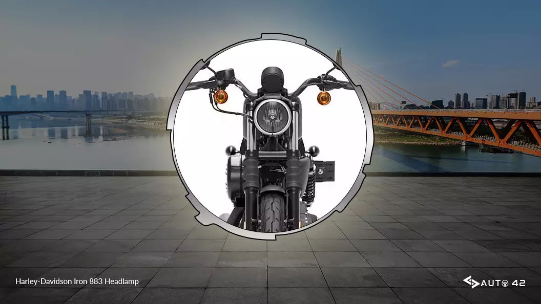 Harley-Davidson Iron 883 Headlamp