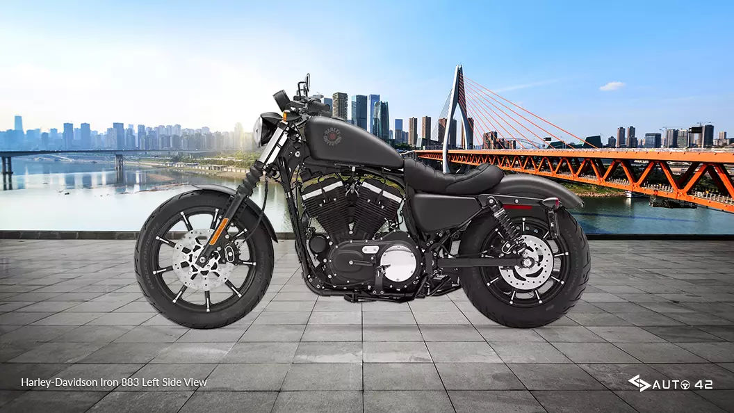 Harley-Davidson Iron 883 Left Side View