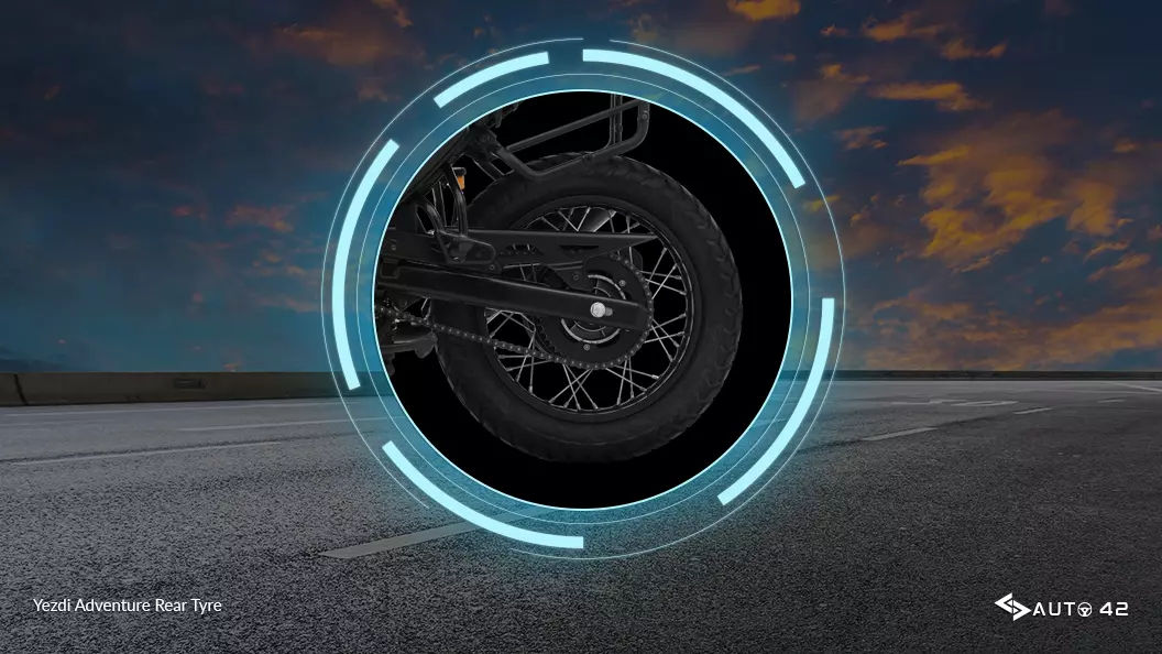 Yezdi Adventure Rear Tyre