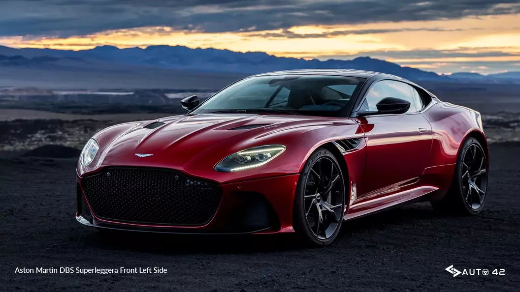 Aston Martin DBS Superleggera Front Left Side