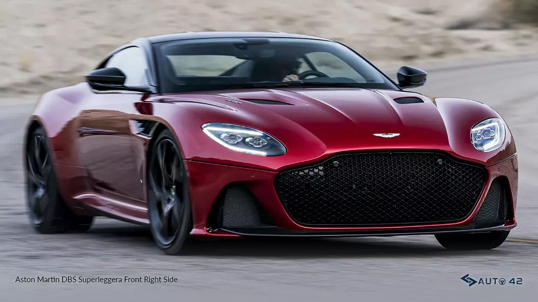 Aston Martin DBS Superleggera Front Right Side