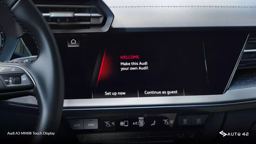 Audi A3 MMI® Touch Display