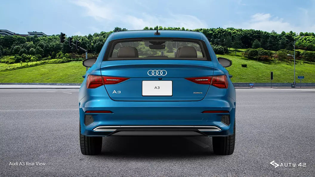 Audi A3 Rear View