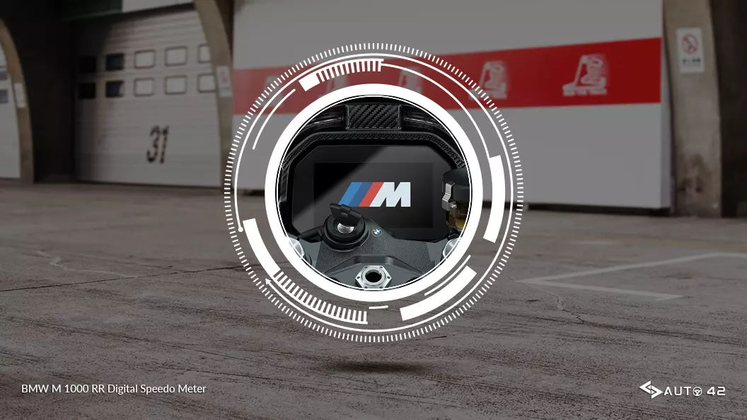 BMW M 1000 RR Digital Speedo Meter