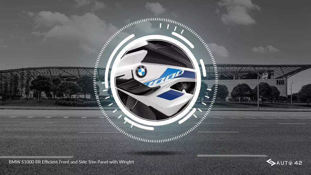 BMW S1000 RR Efficient Front and Side Trim Panel with Winglet