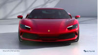 Ferrari 296 GTB Front View