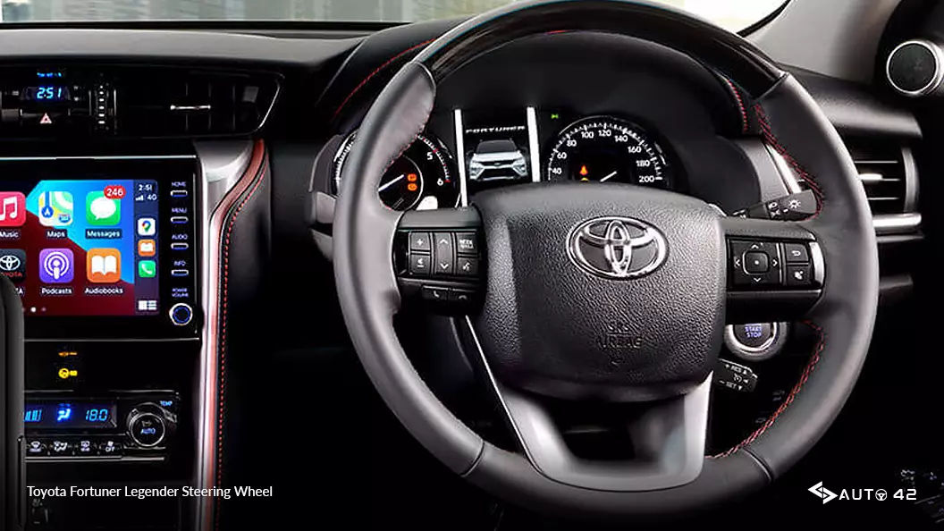 Toyota Fortuner Legender Steering Wheel