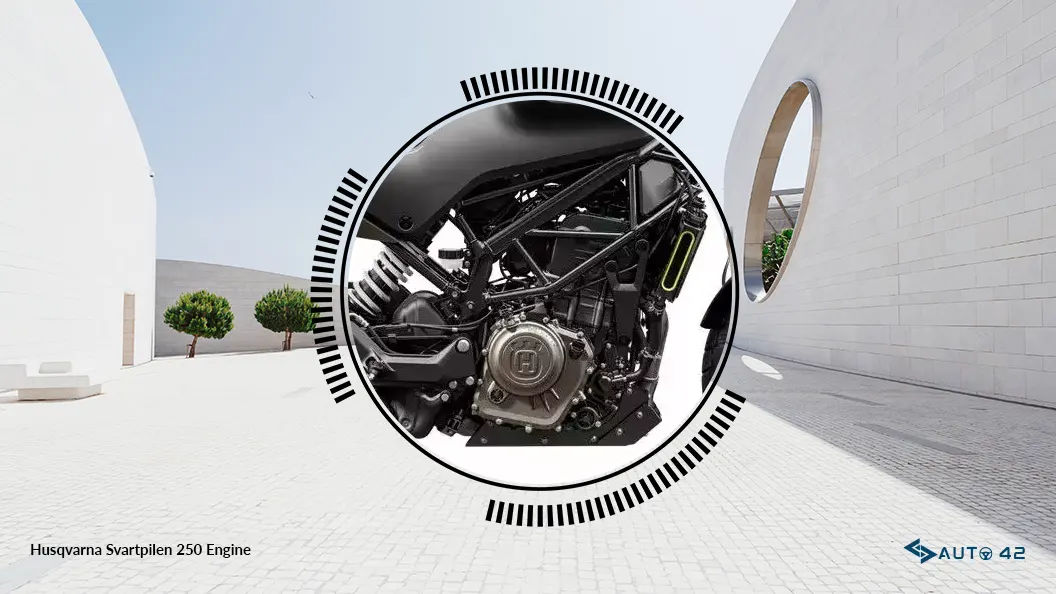 Husqvarna Svartpilen 250 Engine