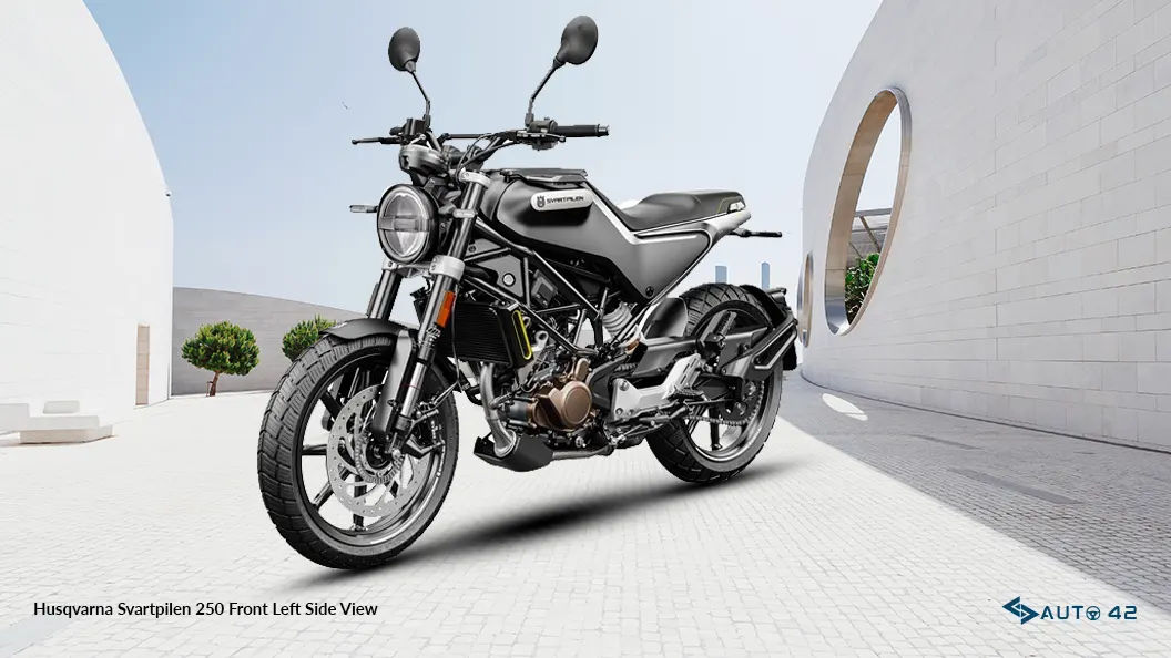 Husqvarna Svartpilen 250 Front Left Side View