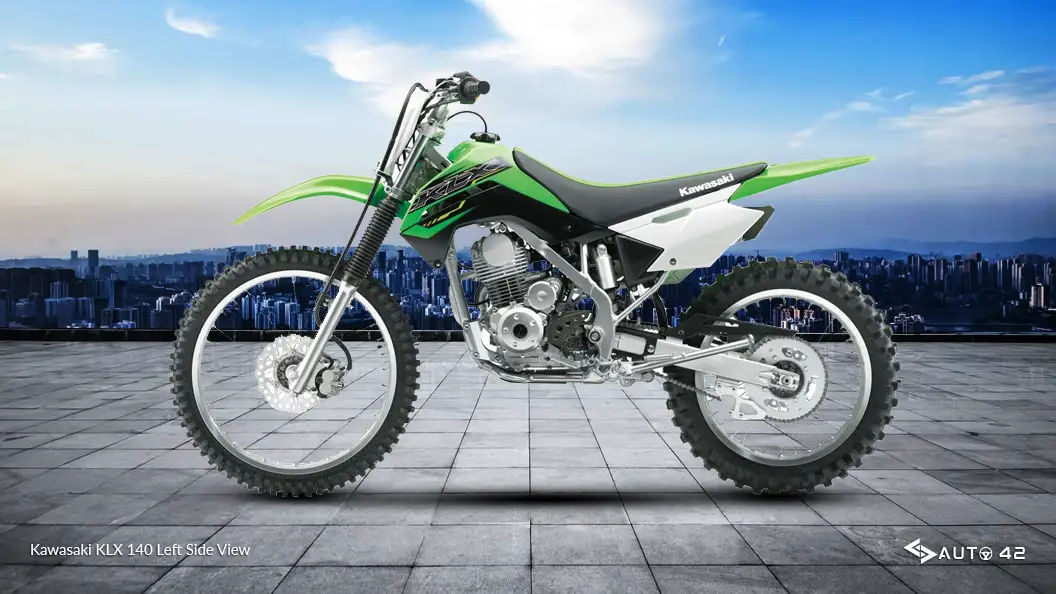 Kawasaki KLX 140 Left Side View