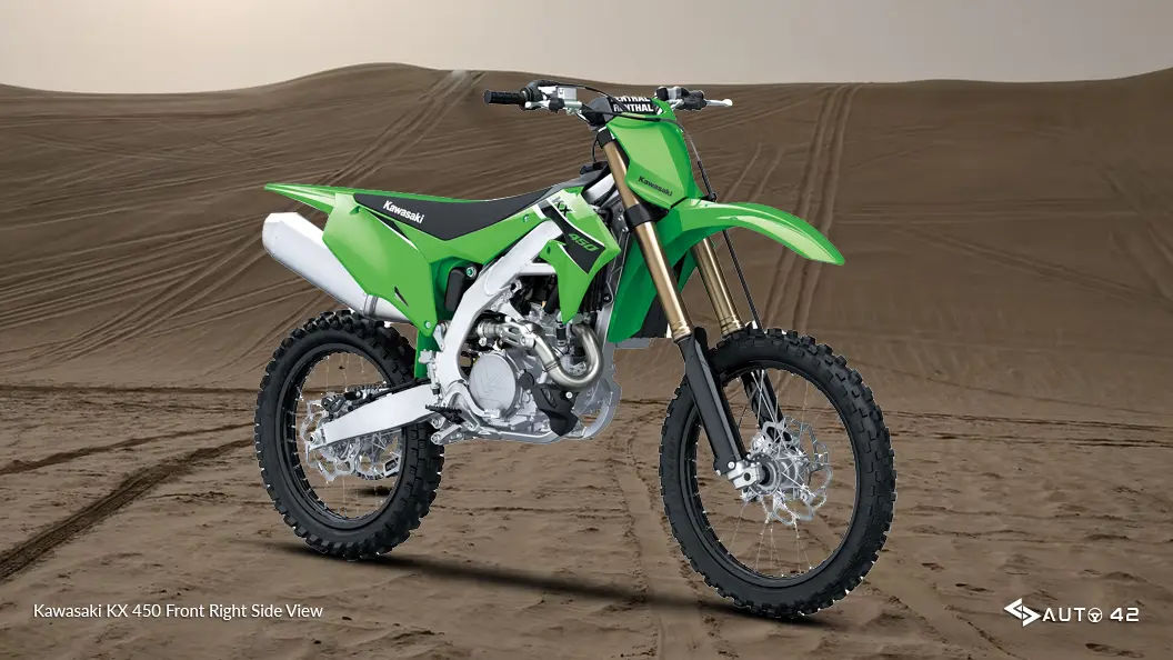 Kawasaki KX 450 Front Right Side View