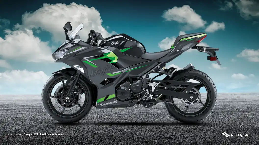 Kawasaki Ninja 400 Left Side View