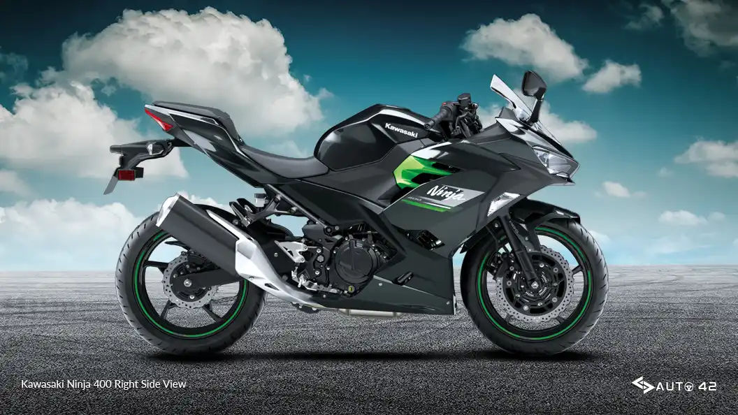 Kawasaki Ninja 400 Right Side View