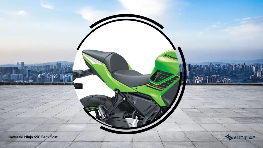 Kawasaki Ninja 650 Back Seat