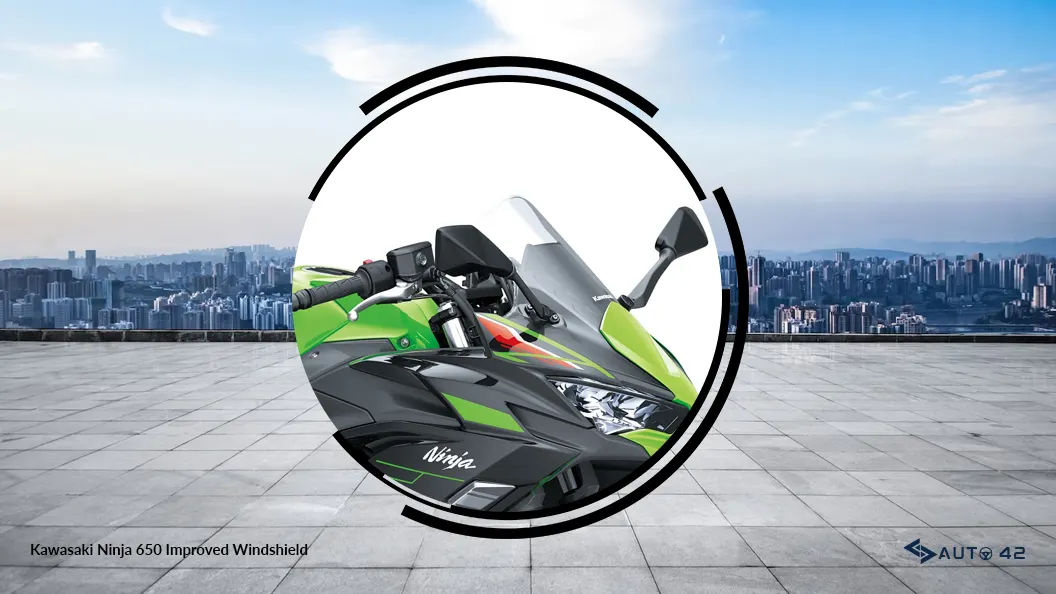 Kawasaki Ninja 650 Improved Windshield