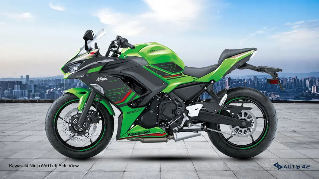 Kawasaki Ninja 650 Left Side View