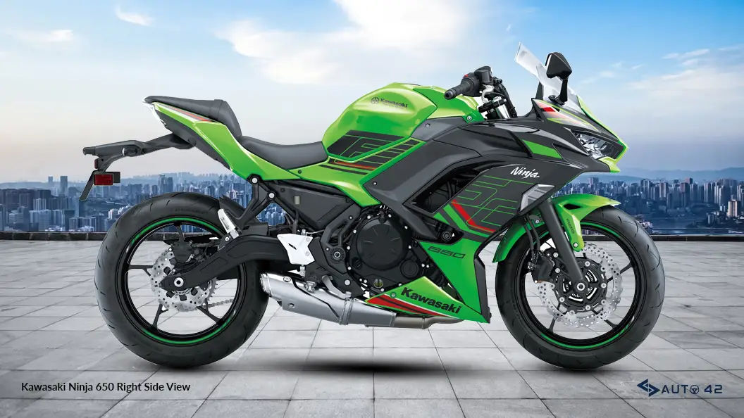 Kawasaki Ninja 650 Right Side View